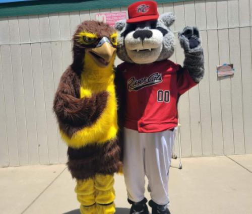 Eddy the Eagle and Dinger